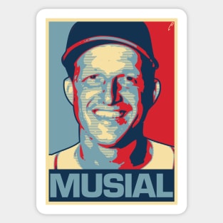 Musial Sticker